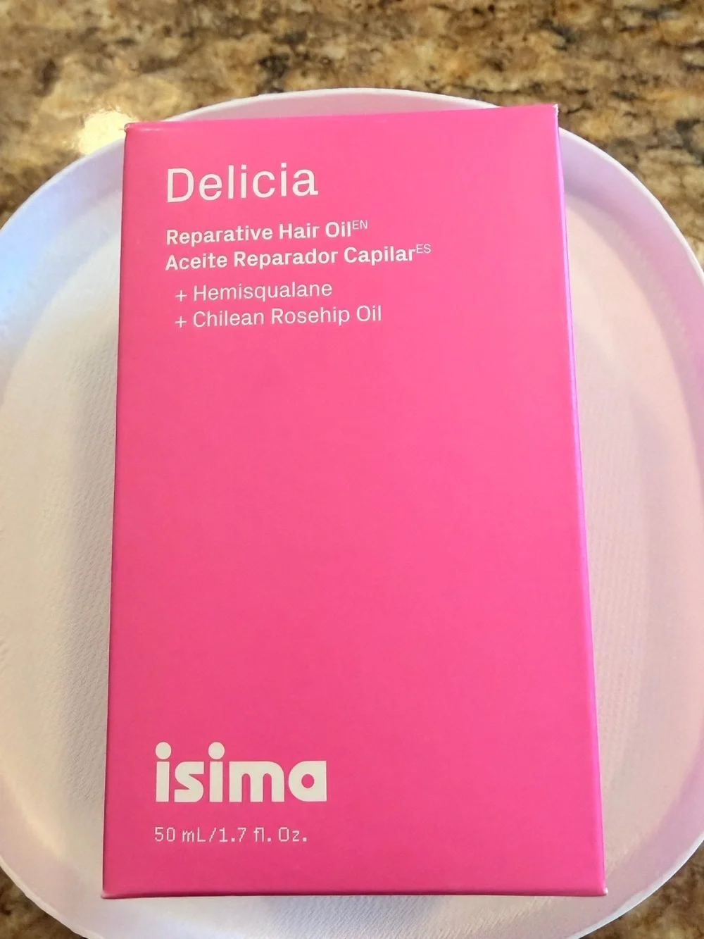 Isima Delicia Reparative Hair Oil BNIB 50ml/1.7 fl oz